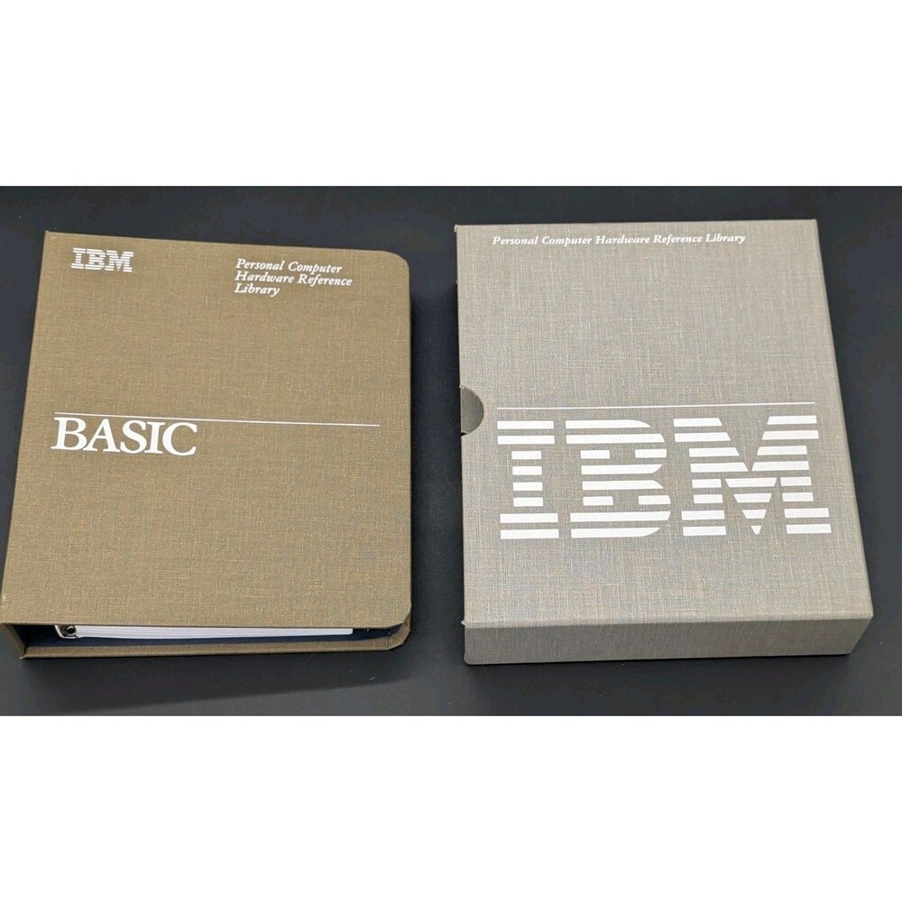 Vintage IBM Basic Personal Computer Hardware Reference Library